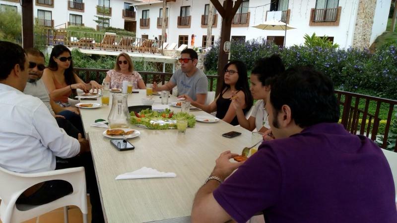 La Huerta Hotel Jiguales エクステリア 写真